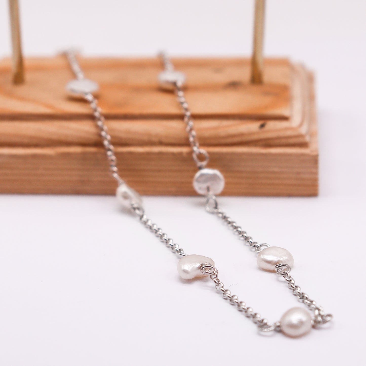 Collar Rolo con Perlas
