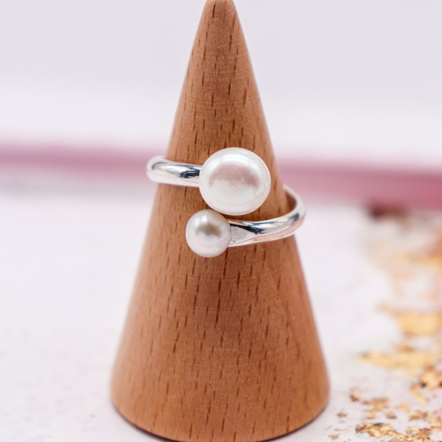 Anillo Regulable de Perla