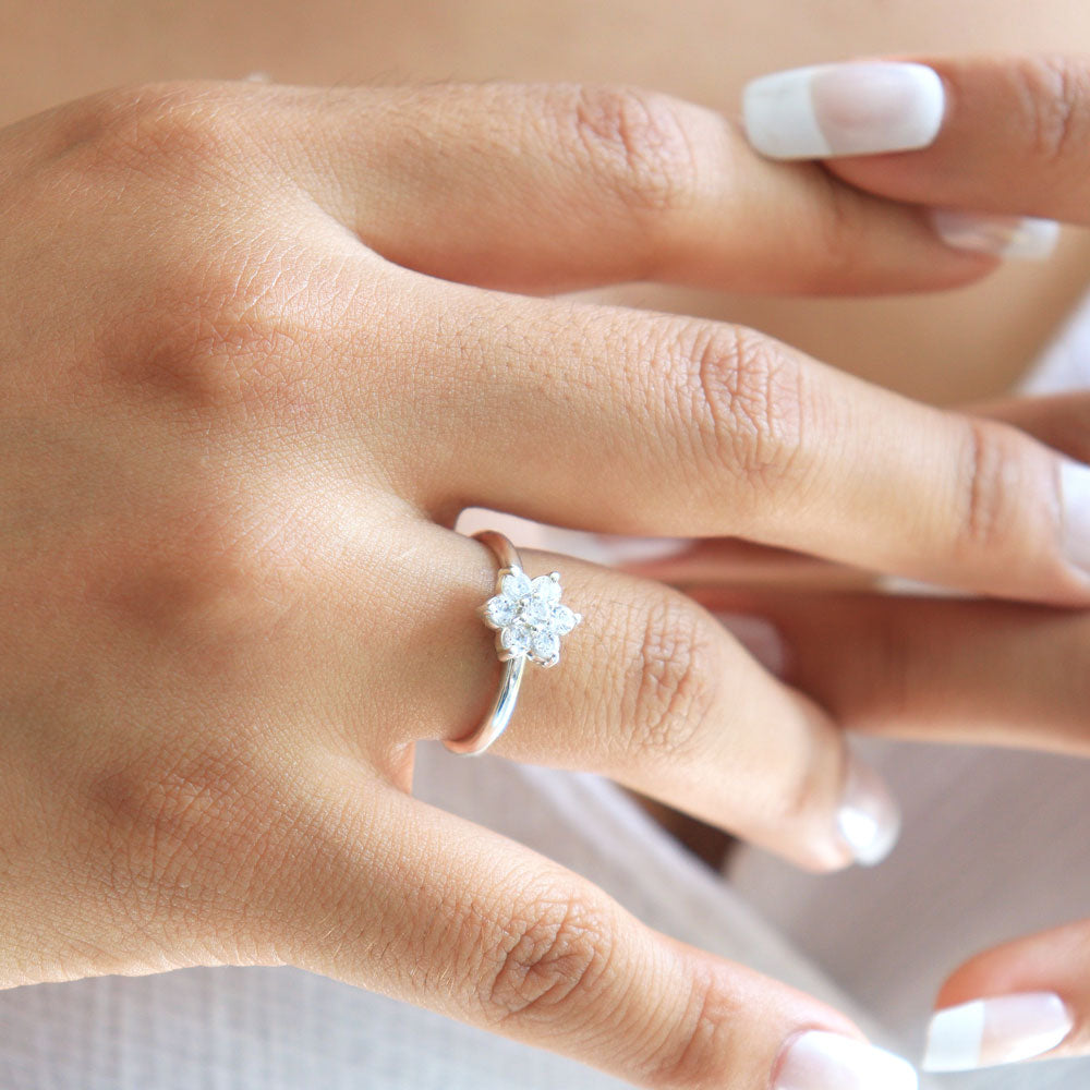 Anillo Promesa Roseta