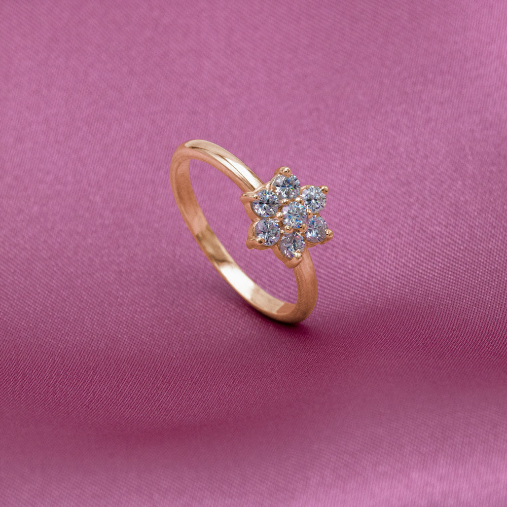 Anillo Promesa Roseta