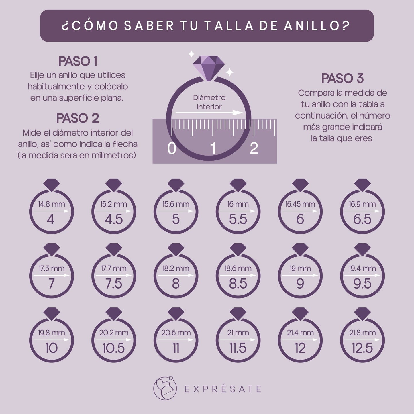 Anillo de corazón Leche Materna