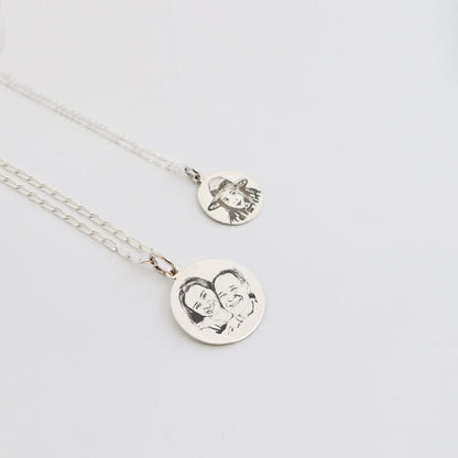 Collar Redondo Caballero Retrato