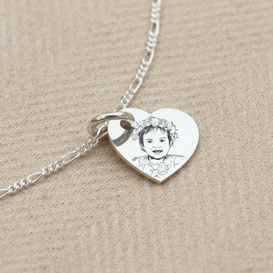 Pulsera Corazón Dama Retrato