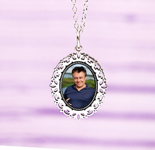 Collar Oval Blondie Fotoresina