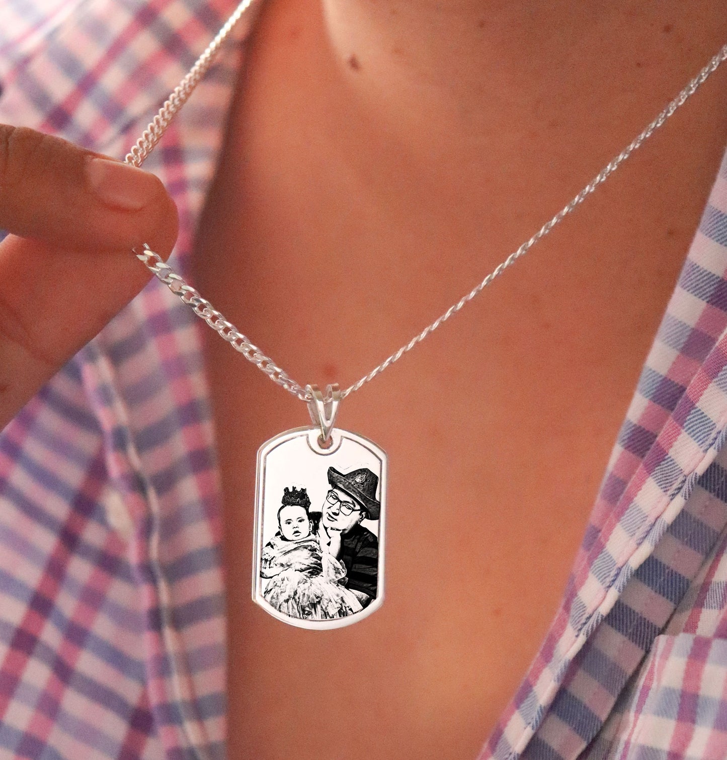 Collar Militar Caballero Retrato