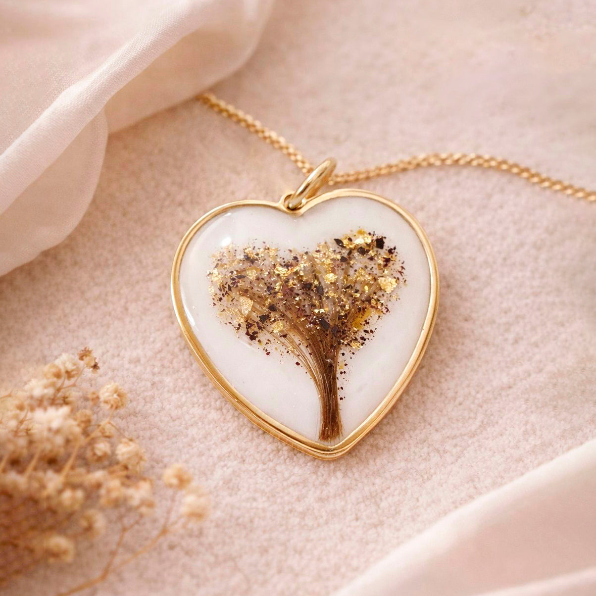 Collar Arbol de la Vida Corazón (Milkmom)