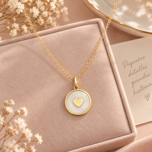 Collar Amor de Mamá con Leche Materna