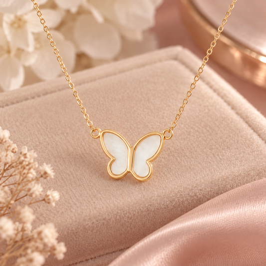 Collar Mariposa Leche Materna