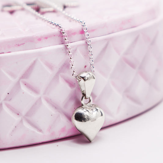 Collar Corazón Bombita 1cm