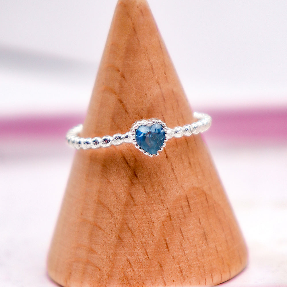 Anillo Destello Corazón