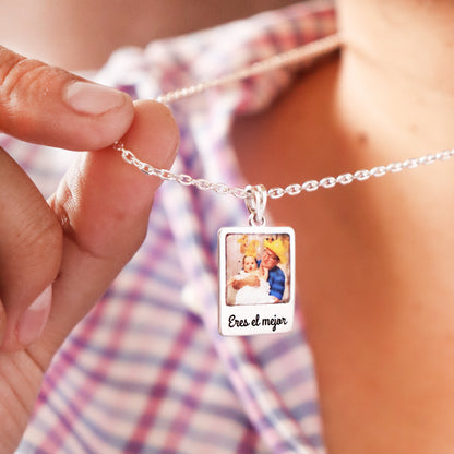 Collar Rectangular Fotoresina Caballero