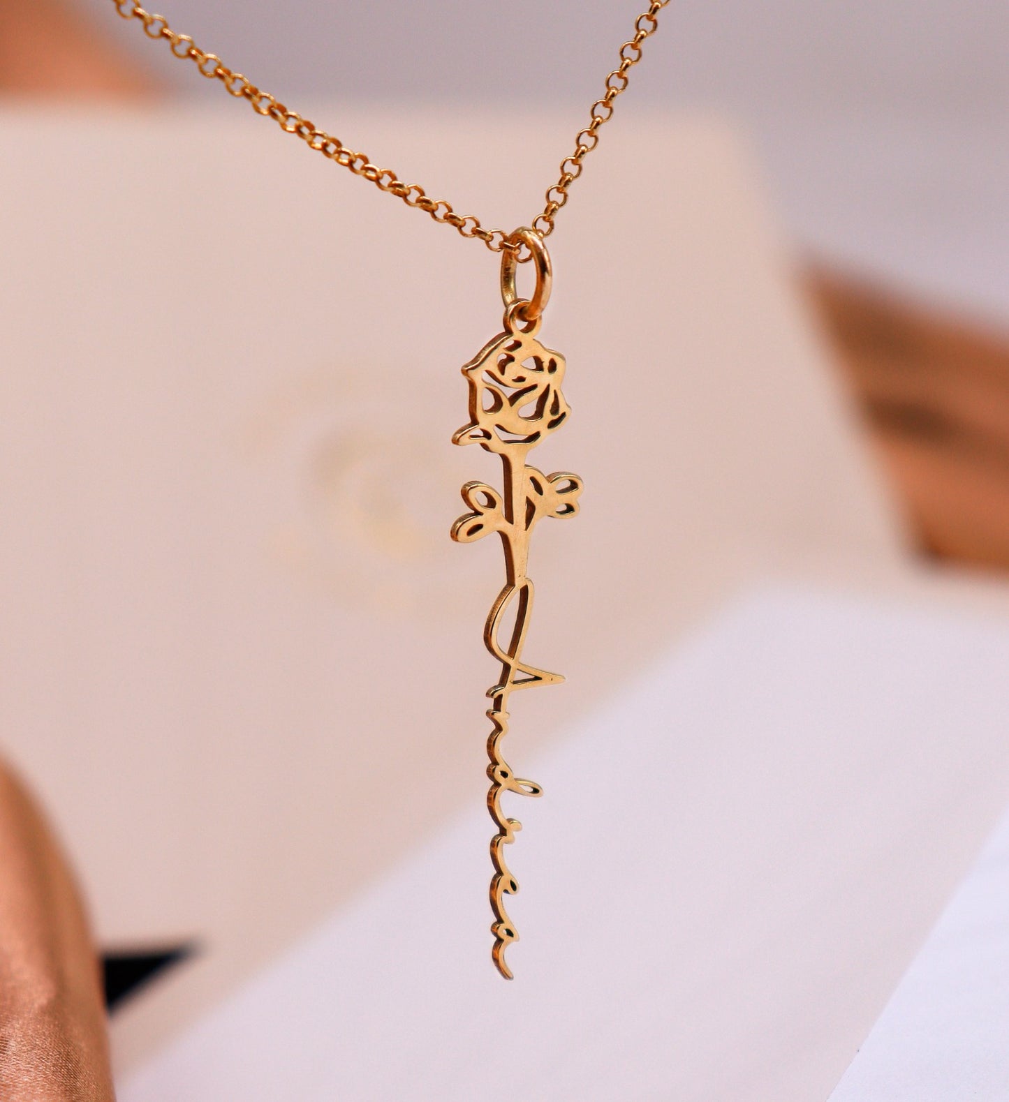 Collar Blommies Rosa 2