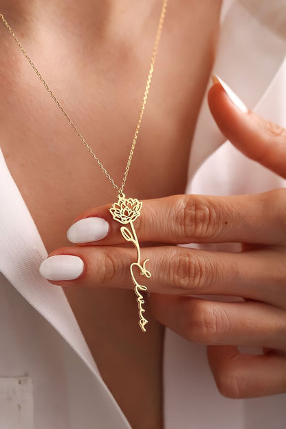 Collar Blommies Clavel