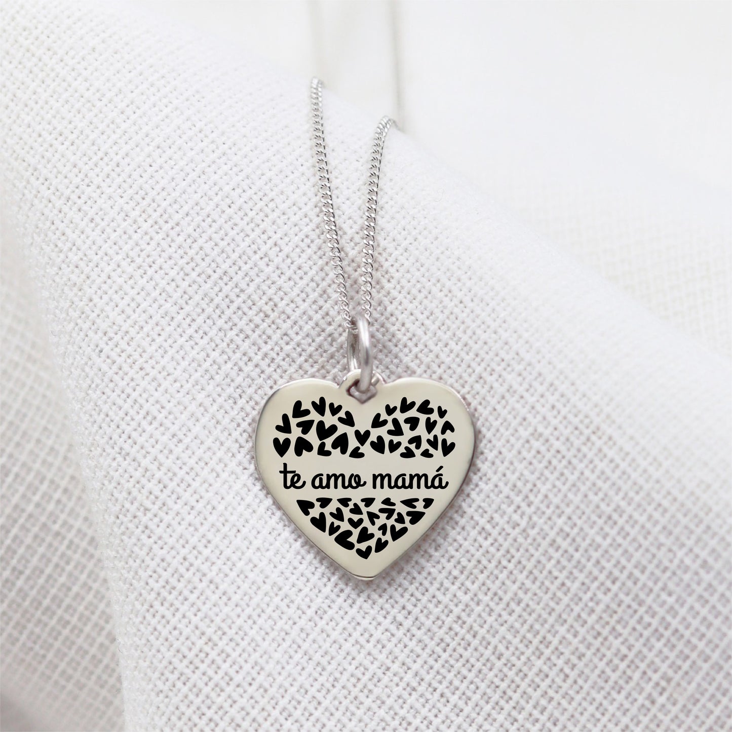 Collar Te amo mamá