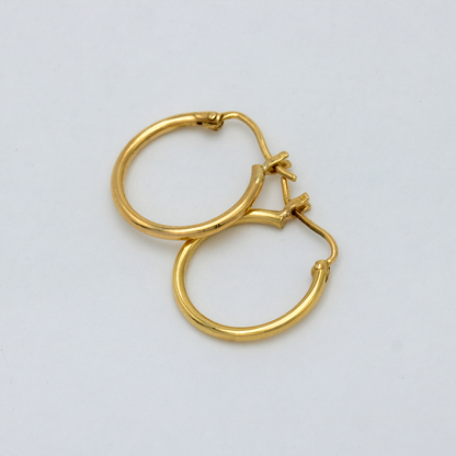 Argolla Tubo Oro 18K