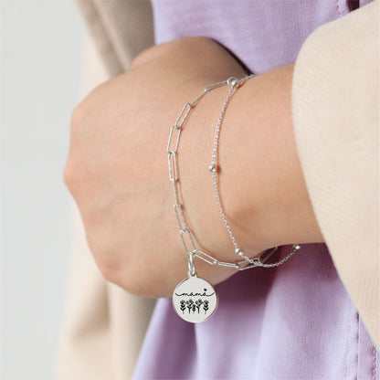 Pulsera Mamá Florece