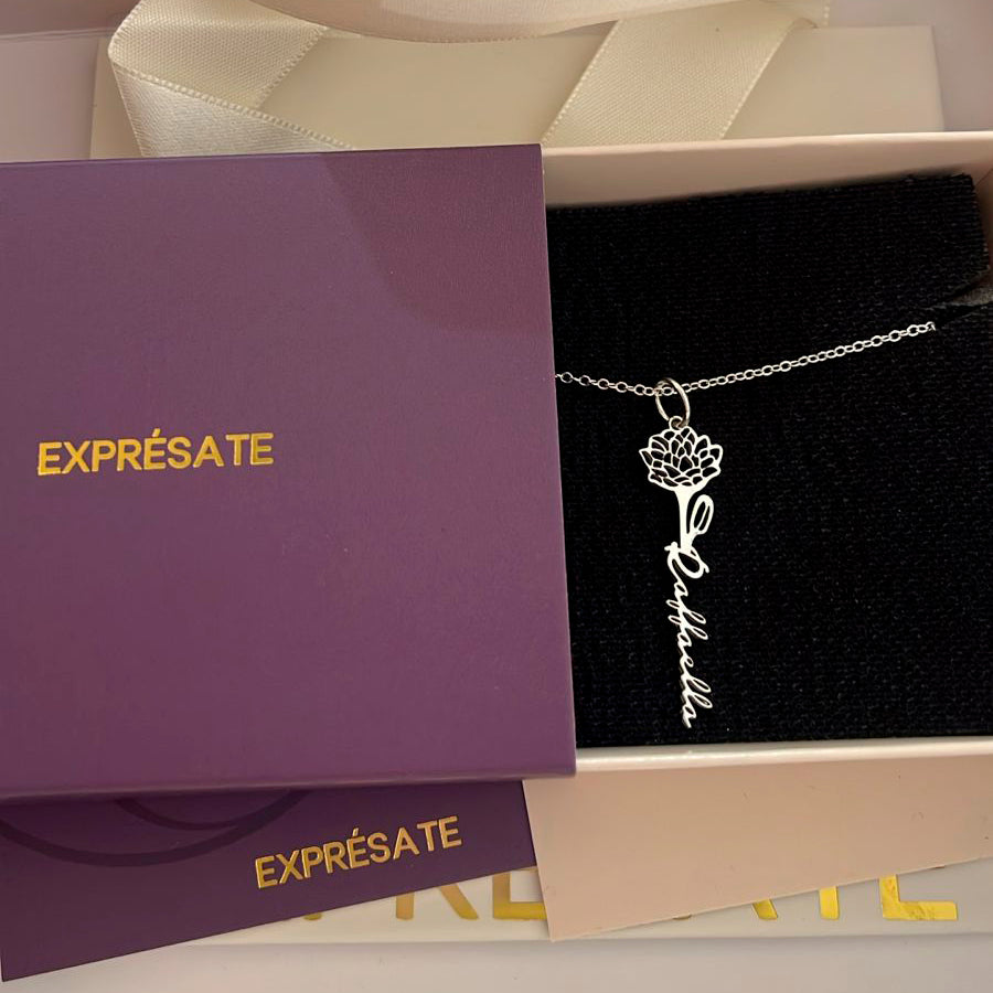 Collar Blommies Clavel