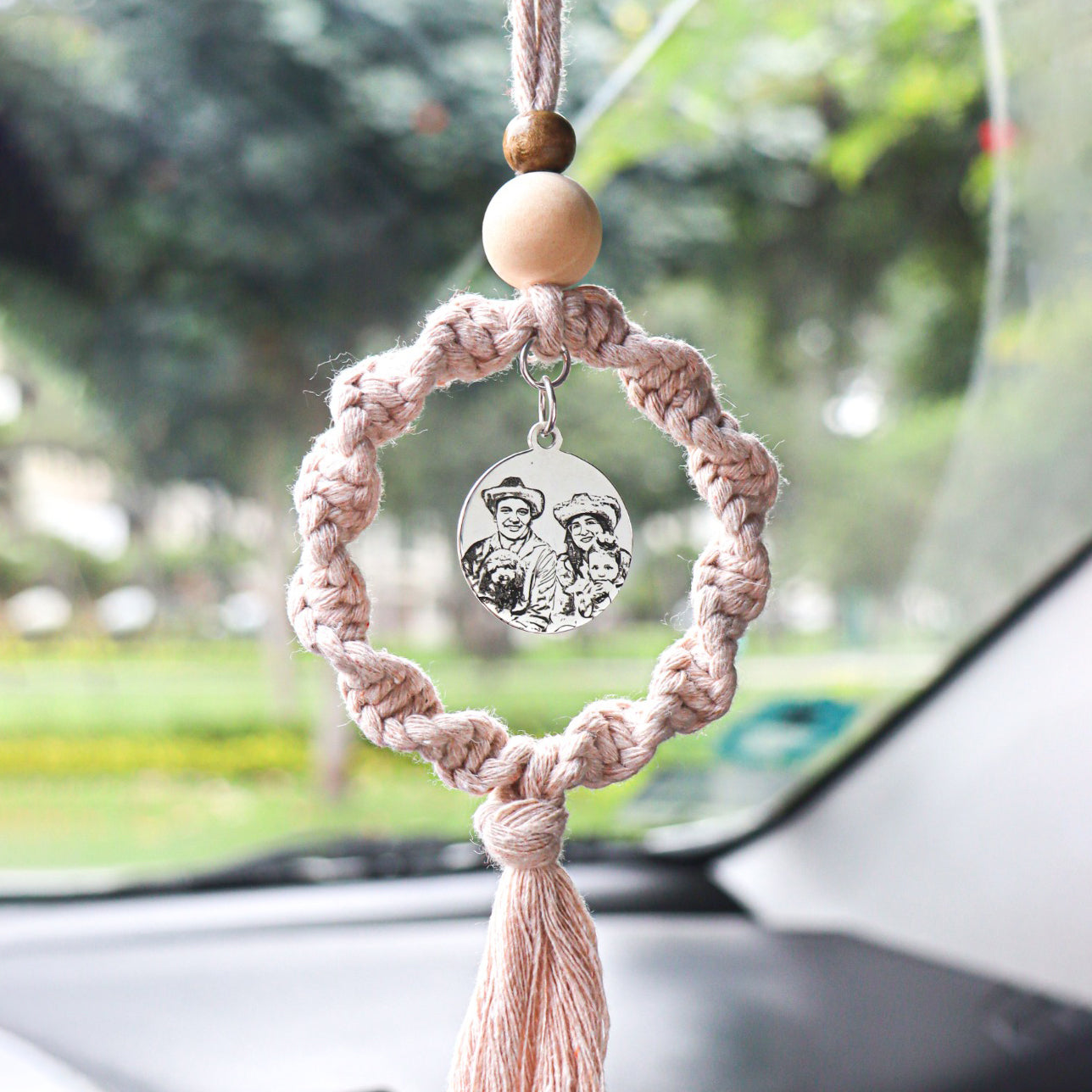 Colgante Tejido Para Carro