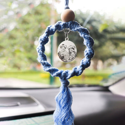 Colgante Tejido Para Carro