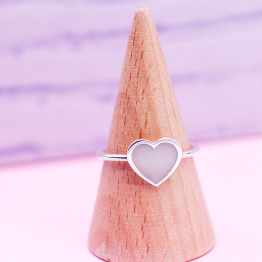 Anillo de corazón Leche Materna