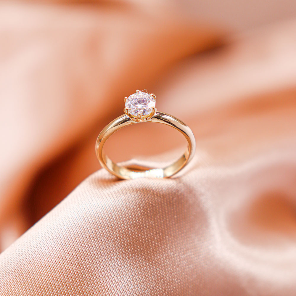 Anillo de Compromiso Oro 18K