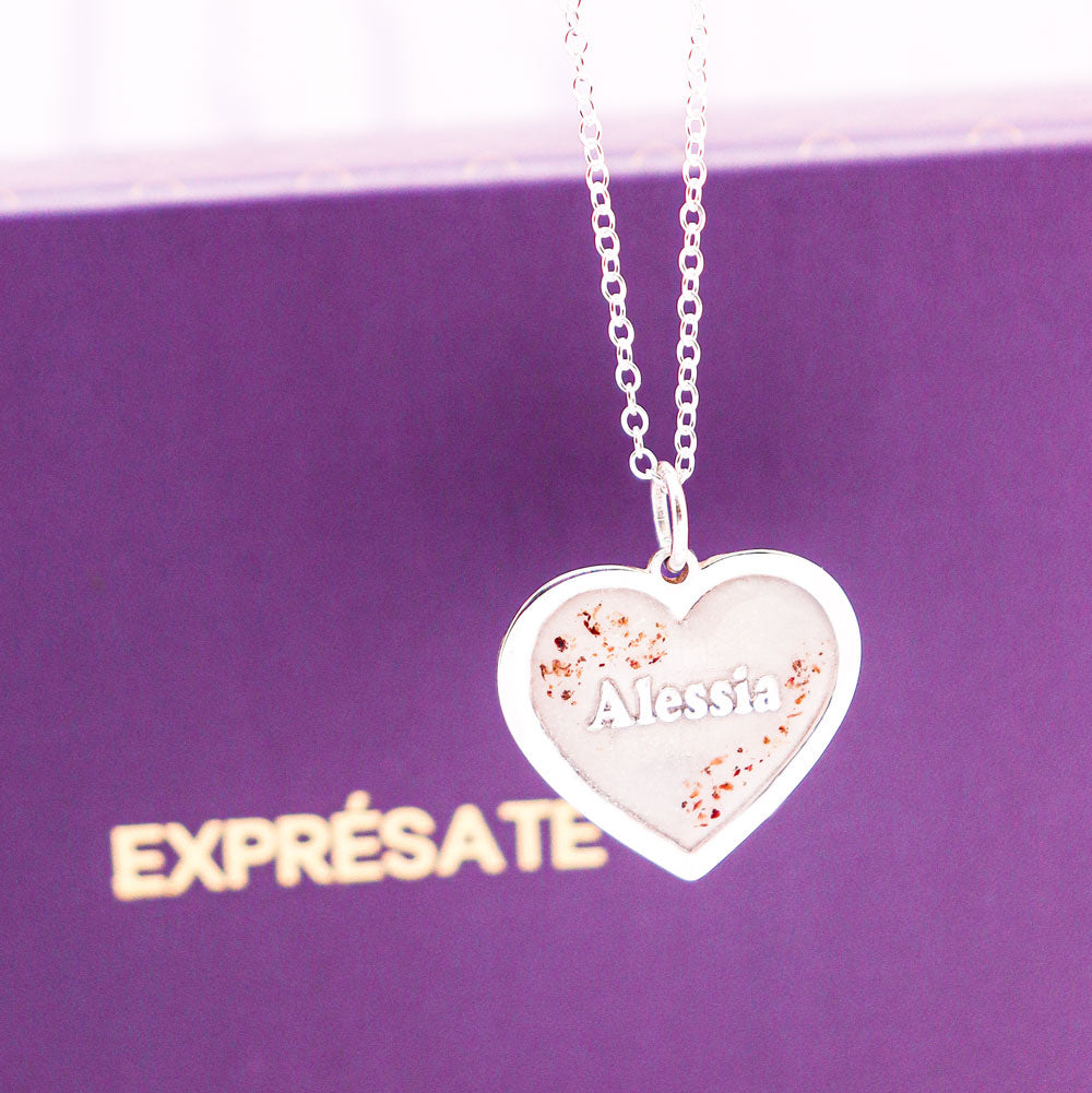 Colgante LOVE Nombre Personalizado con Leche Materna