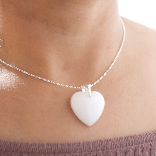 Colgante Corazón Leche Materna