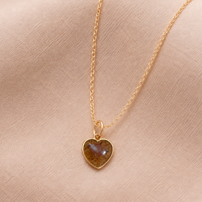 Collar Corazón Cordón Umbilical