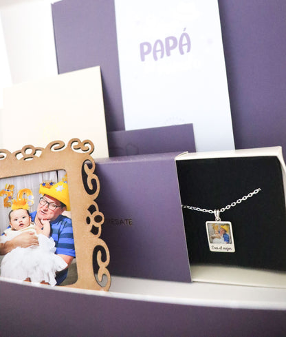 Collar Rectangular Fotoresina Caballero