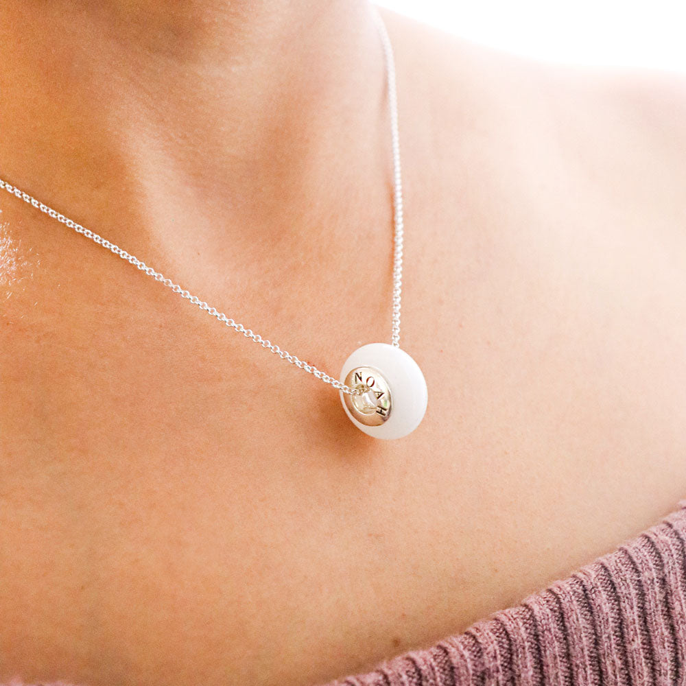 Colgante Charms Leche Materna
